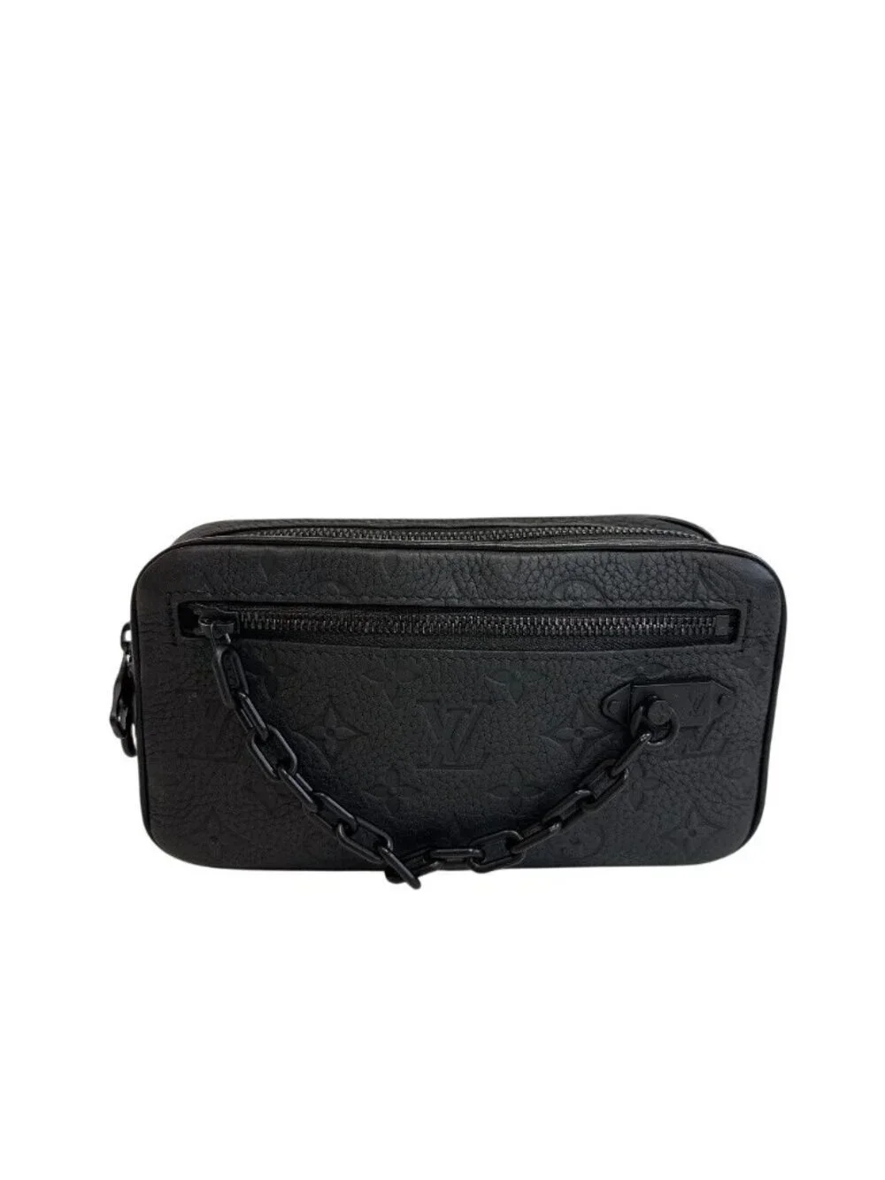 Louis Vuitton Chain Pochette Second Volga Monogram Taurillon - Picture 1 of 8